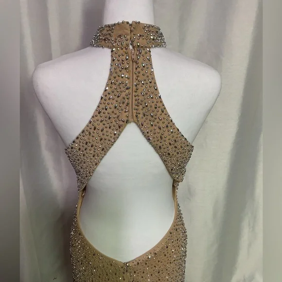 La Femme Pink Blush Gown - Picture 9 of 14